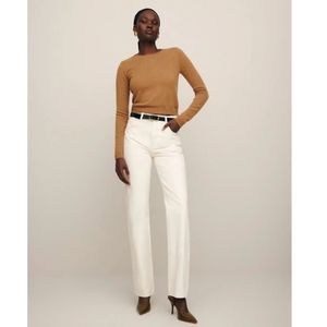 REFORMATION Camille Rowe mid rise relax straight leg Jeans Women’s Size 26 NWT